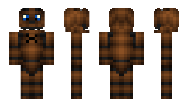Minecraft skin Herobrine041