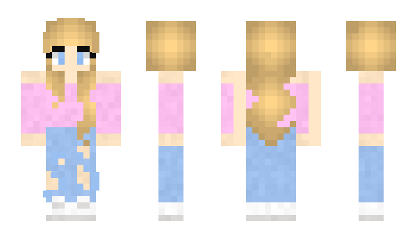 Minecraft skin MilaFunPlayer