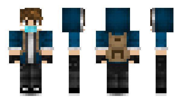 Minecraft skin IsaacSuresh