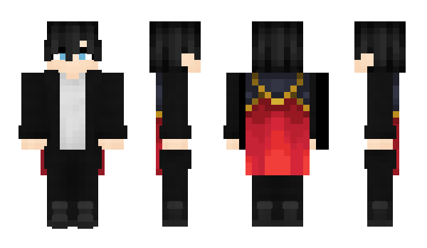 Minecraft skin Renardfeuille