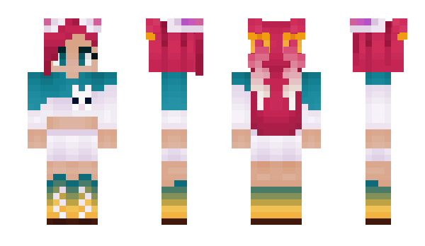 Minecraft skin aFrog