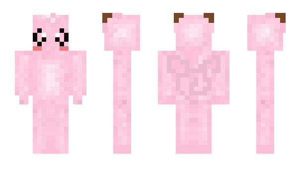 Minecraft skin ClefairyLover