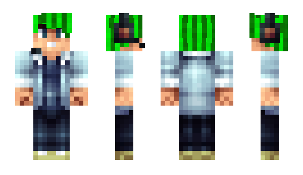 Minecraft skin popye