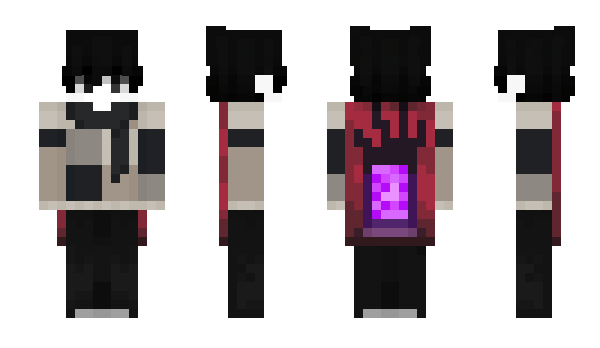 Minecraft skin purppou