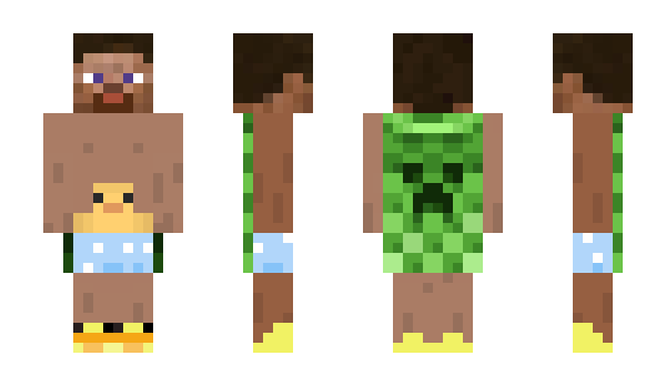 Minecraft skin dragonsax_samppa