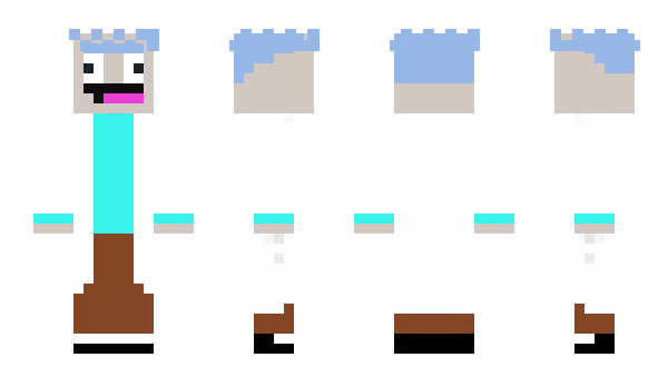 Minecraft skin SlickRick