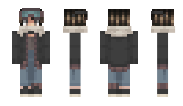 Minecraft skin Lazychik