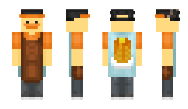 Minecraft skin potato_cs