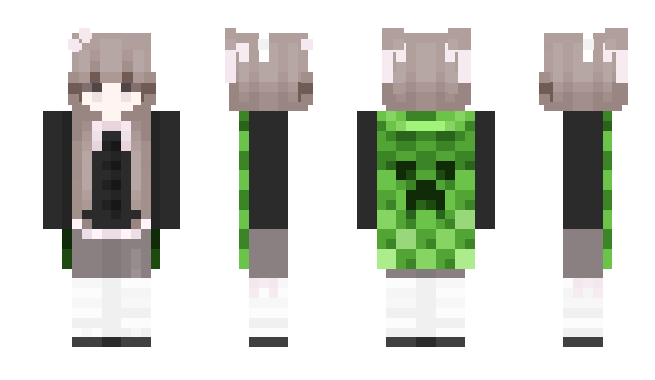 Minecraft skin Qyac