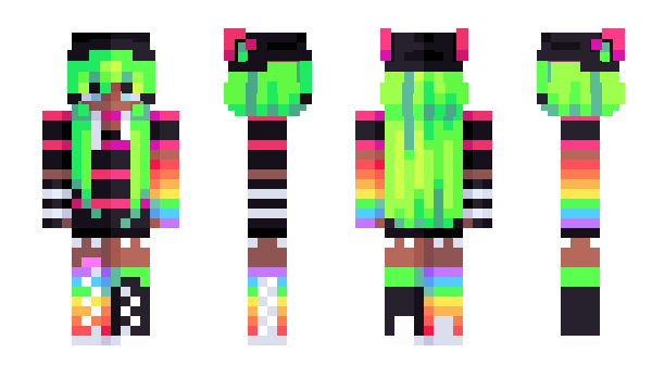 Minecraft skin thatsthesp1r1t