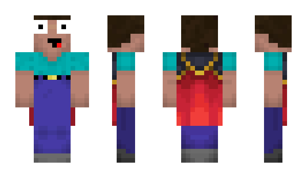 Minecraft skin NeonDragonFire