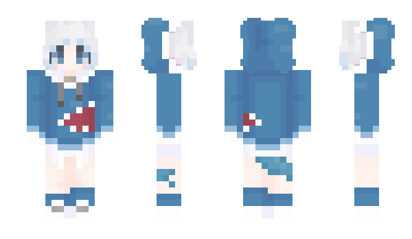 Minecraft skin usada_kuroko