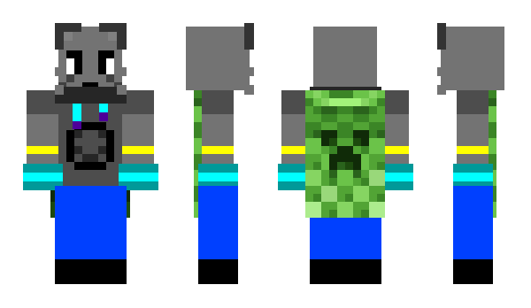 Minecraft skin GraySprunki