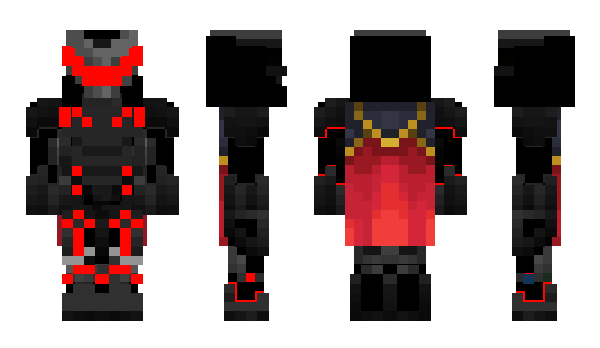 Minecraft skin kingshadow