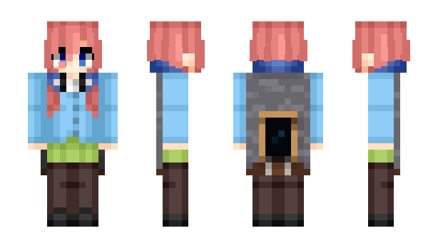 Minecraft skin DeaUwU