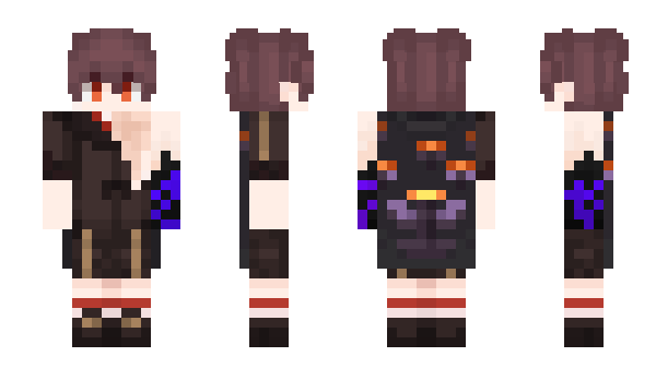 Minecraft skin YuuTakahashi