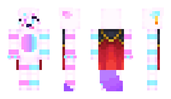 Minecraft skin Pisken