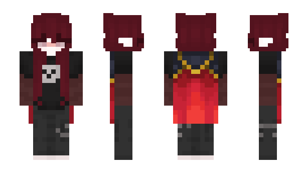 Minecraft skin theroomisonfire