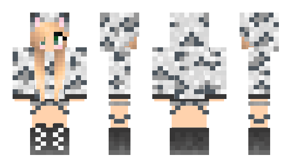 Minecraft skin Kitsukaa