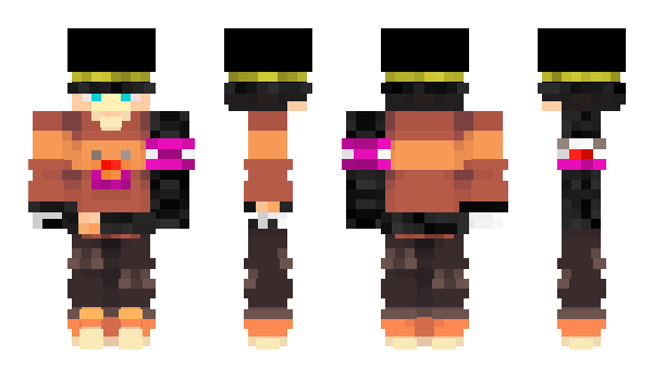 Minecraft skin Vxid3d