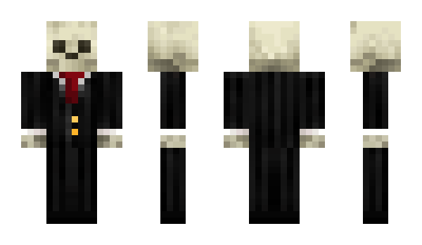 Minecraft skin SkeletonPNG