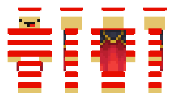 Minecraft skin zrytymocno