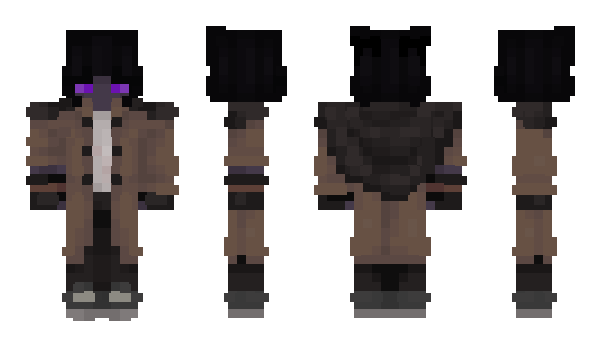 Minecraft skin ObsidianNobody