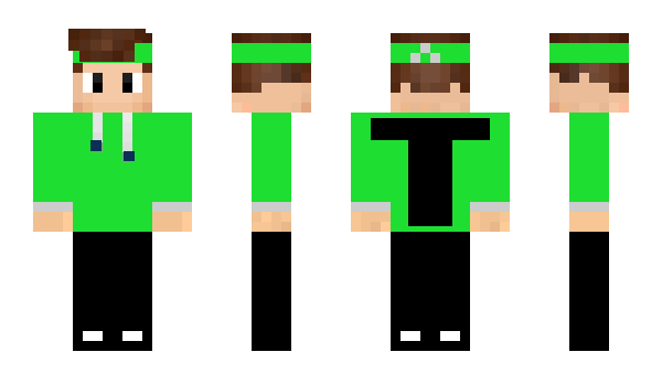 Minecraft скин по нику GzTv