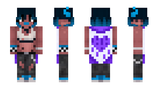 Minecraft skin hollidaydess