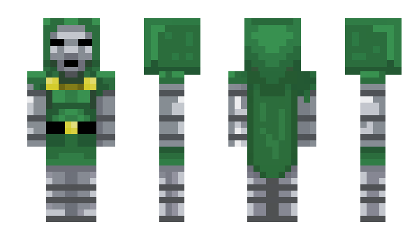 Minecraft скин по нику Doctor_Doom