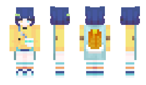 Minecraft скін по ніку fumofumo_