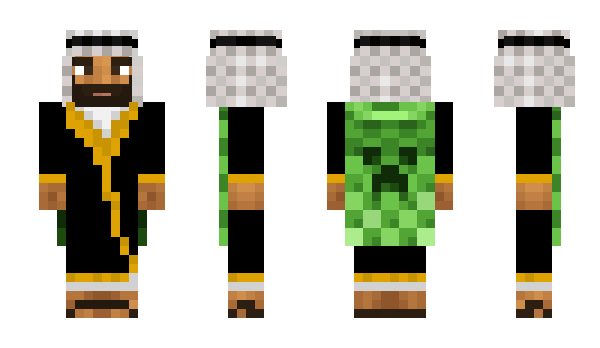 Minecraft skin MBarradh