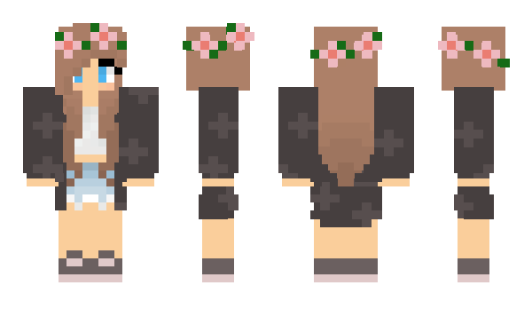 Minecraft skin Ozginka