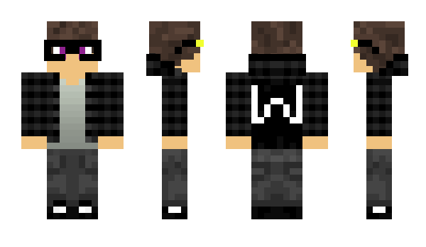 Minecraft скін по ніку lighting115
