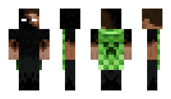 Minecraft скин по нику TENZEXJOD