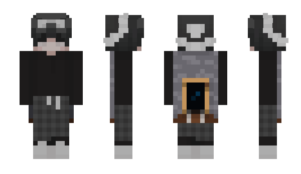 Minecraft skin GAZA_LUFFY45