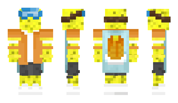 Minecraft скин по нику SpongsFr