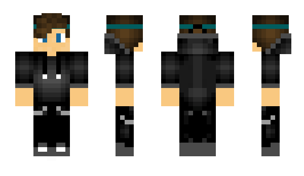 Minecraft skin _Noir_