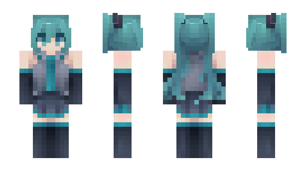 Minecraft skin Nazuna__chan