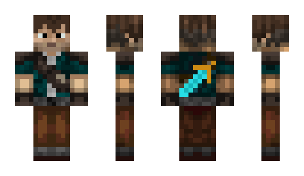 Minecraft skin sannta