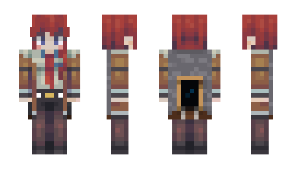 Minecraft skin Grafinya
