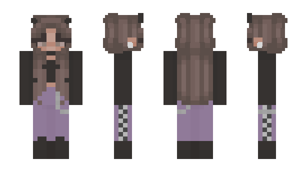 Minecraft skin baddie12345