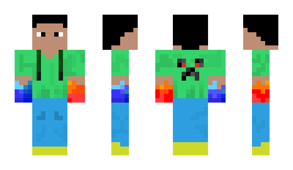 Minecraft skin CasualWerd