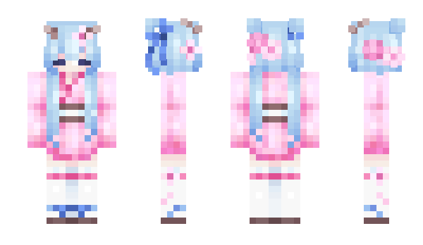 Minecraft скин по нику mizusaiko