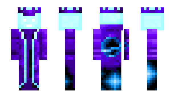 Minecraft скін по ніку F_Blueee