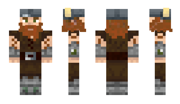 Minecraft skin Skyndir