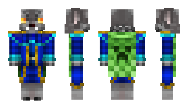 Minecraft skin BossMadWolf