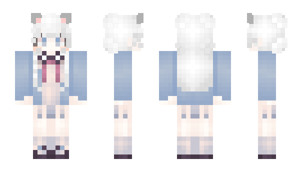Minecraft skin Saluo