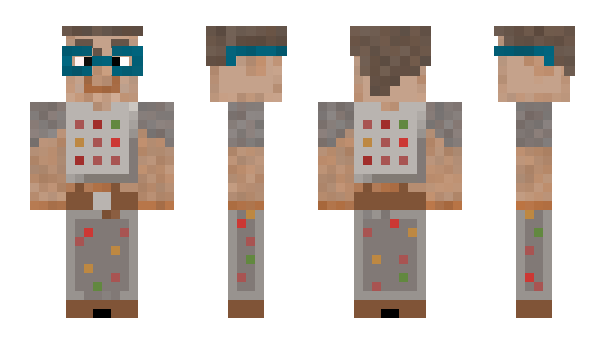 Minecraft skin Linuxel