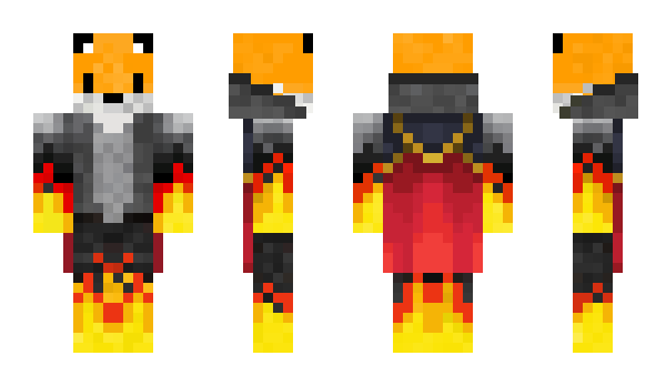 Minecraft skin FyreFox34